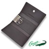 CROCODILE Crocodile Key Case Key Holder Real Leather (81cr68) (Black)