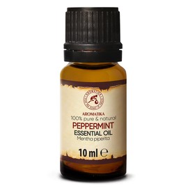Peppermint Essential Oil 10ml - Mentha Piperita - Aromatherapy - Homefragrance - 100% Pure & Natural Peppermint Oil for Body Care - Diffusers - Sauna - Relaxation - Calming