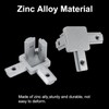 INCREWAY 8 Pack 3-Way End Corner Bracket Connector, Standard 6mm