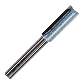 Rennie Tools - 9mm Cutting Diameter x 30mm Flute x 1/4" Shank TCT Tipped 2 Flute Straight Router Cutter Bit. Compatible With Makita Bosch Trend Katsu Dewalt Router Etc. 9mm Router Bit