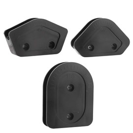 Tube Bending Kit, 16 mm OD 45/90/180 Degree Hard Rigid Tube Bender Mould Tool Kit, Acrylic Hard Tube Bender Mould Tool Set, Pipe Bending Machine Tool for Water Cooling System, Pack of 3