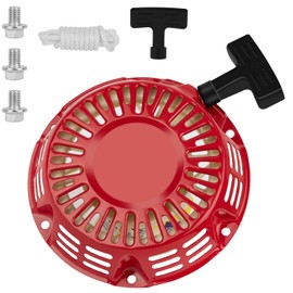 SOFO Pull Starter Assembly for Honda GX160 - Champion Generator Pull Start Assembly w/Pull Cord for Predator 212 Recoil Starter GX120 GX200 5.5 159cc 196cc 200cc 212cc 224cc 6.5HP Engines OEM Red