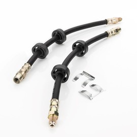 LST 2x Bremsschlauch Set vorne + Halteklammer 315 mm I 1L