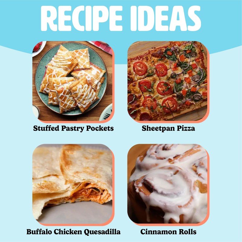 Tasty Nonstick Toaster Oven Baking Set Includes Cake Pan, Oven