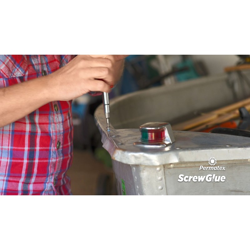 Permatex 28206 6 mL Screw Glue Locks, 0.18 fl. oz