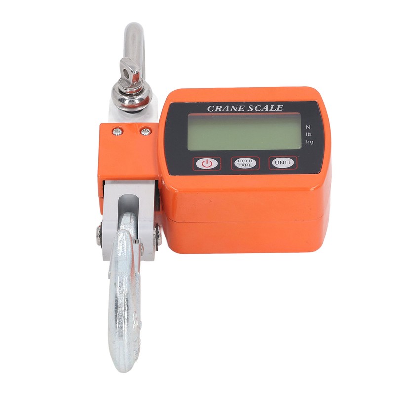 Orange Hanging Hook Scale LCD HD Digital Display High Accuracy