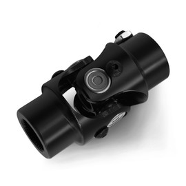 13/16"-36 Spline X 3/4" DD Black Steering Universal Joint Single U Joint Shaft,Total Length: 83mm (3-1/4")