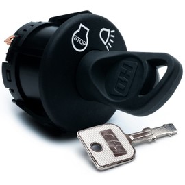 HD Switch AM133597 Starter Ignition Key Switch fits John Deere X300 X304 X305R X310 X320 X324 X330 X340 X350R X354 X360 X370 X380 X384 X390 X394 X500 X520 X530 X534 X540 X570 X580 X584 X590 Tractor