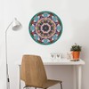 24" Boho Mandala Brights Wall Decal Sticker Removable and Reusable