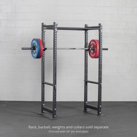 Titan Fitness 36 in. Pin and Pipe Safeties for T-3 and X-3 Series Bolt-Down Power Racks