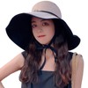 HUAMULAN Super Wide Brim Women Sun Hat Floppy Reversible Wired