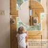 2pcs Home Security Door Reinforcement Lock Anti Theft Aluminum Alloy