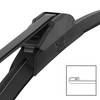 alca® Windscreen Wiper Set for Daihatsu Cuore VIII (04.2007-12.2007) Super