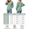 Ovanviso Womens Long Sleeve Sweatshirt Casual Crewneck Cute Pullover Tops