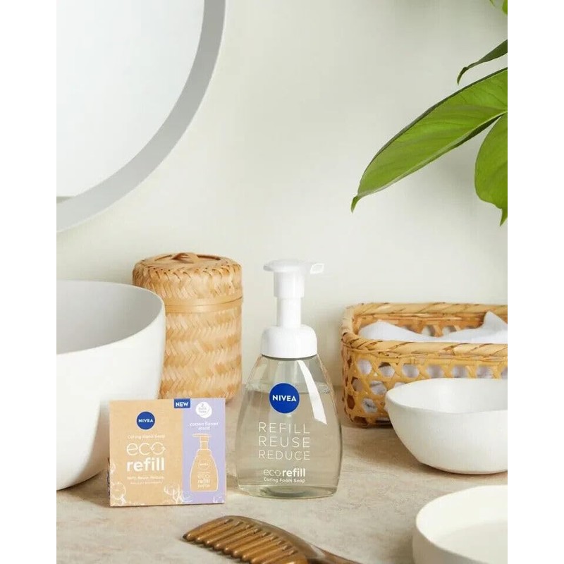 NIVEA Hand Soap Eco Refill Starter Kit, 1 Starter Kit
