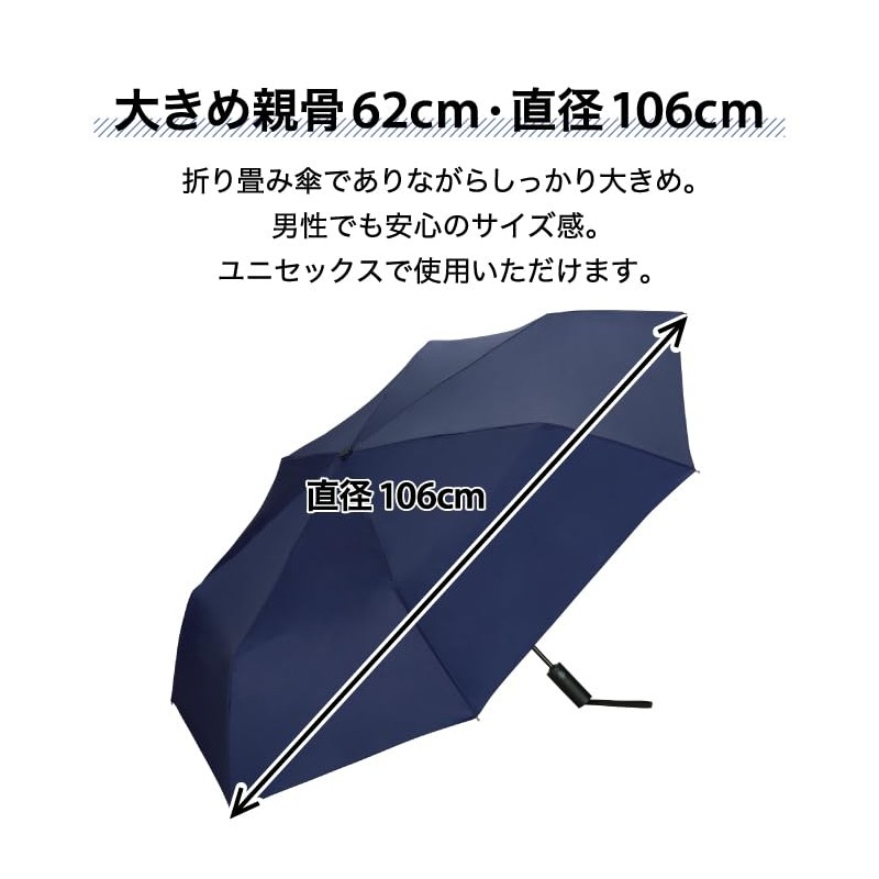 Wpc. UX011-001-002 Auto Open and Close Folding Umbrella, Automatic FOLD