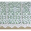 Today's Curtain Hopewell Premium Lace Tier 24", White, 58W x