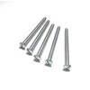 M3.5 (3.5mm x 35mm) Nickel Plated Slotted Raised Countersunk Electrical