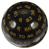 KONTONTY Sturdy Acrylic 100-sided Dice Fun Number Dice for Boys