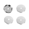 XENQITO 4 Pcs Nabendeckel 60mm, Universal Radnabenkappen aus Hochwertiges ABS,