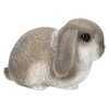 Figuren Shop GmbH Garden Figure Rabbit Grey - Weatherproof &