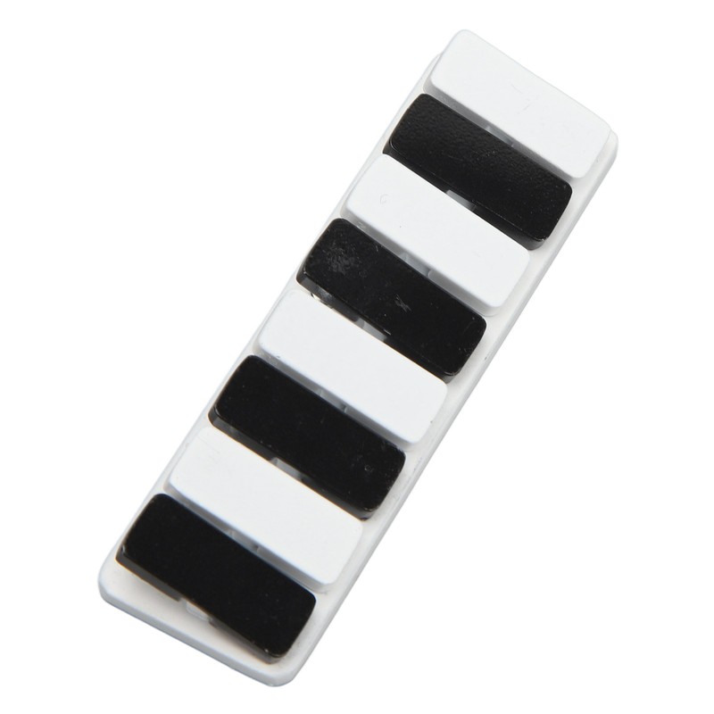 Piano Key Haptic Clicker Toy Zinc Alloy Adult Office Portable