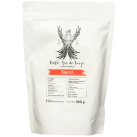 Café Ave de Fuego Blend Molido 250 gr | Experiencia Única de Especialidad | Aromas Cautivadores, Sabor Equilibrado y Variedades Selectas | Calidad Premium