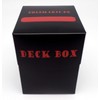 docsmagic.de 4 x Deck Box Black + Card Divider -