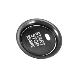 Motoforti Engine Start Stop Ignition Button Overlay Cover Decal Interior Trim Sticker for Mazda 2 3 6 CX-3 CX-4 CX-5 CX-9 MX-5 Black Long-Lasting