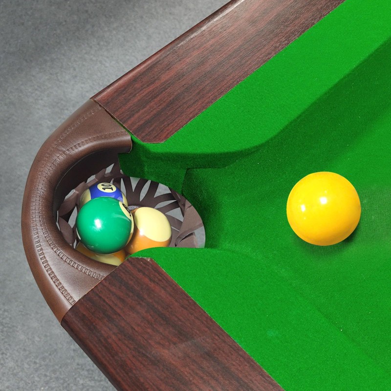 MoyanSuper Billiard Pool Table Pockets Heavy Duty PU Leather Billiard