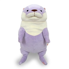 Shinada Global Mochi Series MOKW-0420GPL Mochi Otter Golf Club Cover and Hand Puppet, Stuffed Animal, 8.7 x 5.5 x 15.4 inches (22 x 14 x 39 cm), Lavender