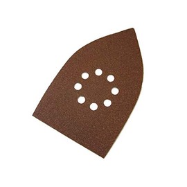 Faithfull AOMULTIA Assorted Multi-Sander Sheets Hook and Loop - Red Assorted (Pack of 5)