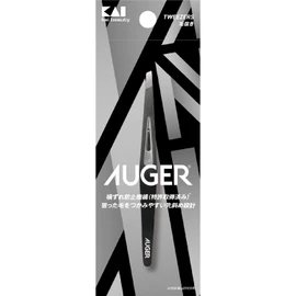 AUGER Tweezers (Kai Corporation) AUGER Diagonal Eyebrows, Eyebrow Eyebrows, Unwanted Hair Tweezers, Men's, Grooming