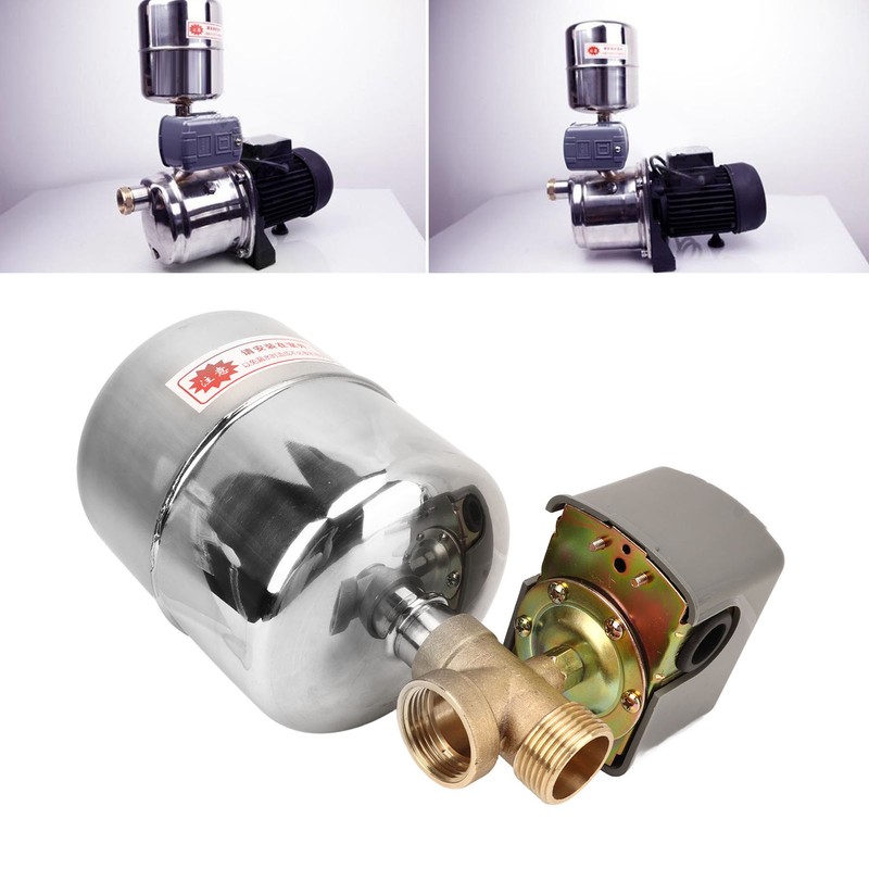 Water Pump Pressure Switch Stainless Steel Pressure Tank Copper 4