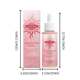 Ninnyi Sunless Tanning Drops, Naturally Boost Melanin Drops, Enhancing Your Natural Skin Tone