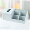 LABRIMP Cosmetic Container Tissue Organizer Box Multifunctional Sundries Holder for