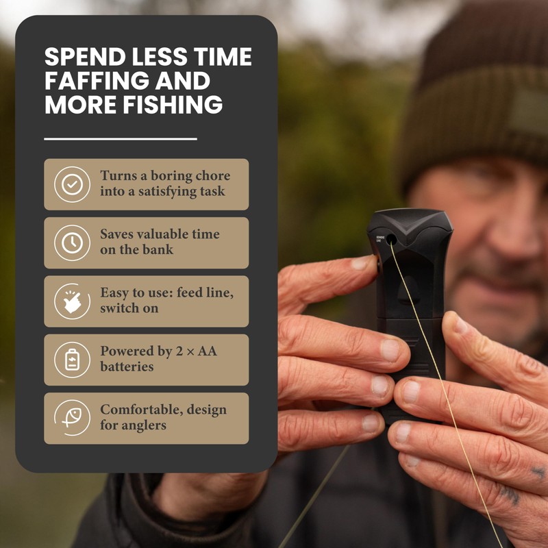 OMC Strip Off Electronic Fishing Line Stripper - Reel Line