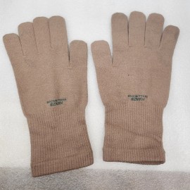 HANZ Glove Insert, Light Duty, 98% Nomex Gloves, Tan, USMC, sz: Small/Medium