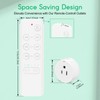 NineLeaf Remote Control Outlet, Wireless Remote Control Outlet Switch Power