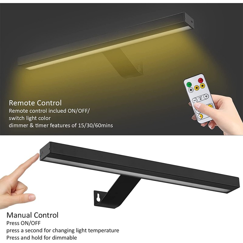 MIOBLUE Wireless Picture Lights,Rechargeable Battery Art Display Light with Remote