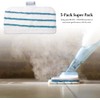 4 Pads for Black & Decker Steam Mop FSMP20, Microfibre