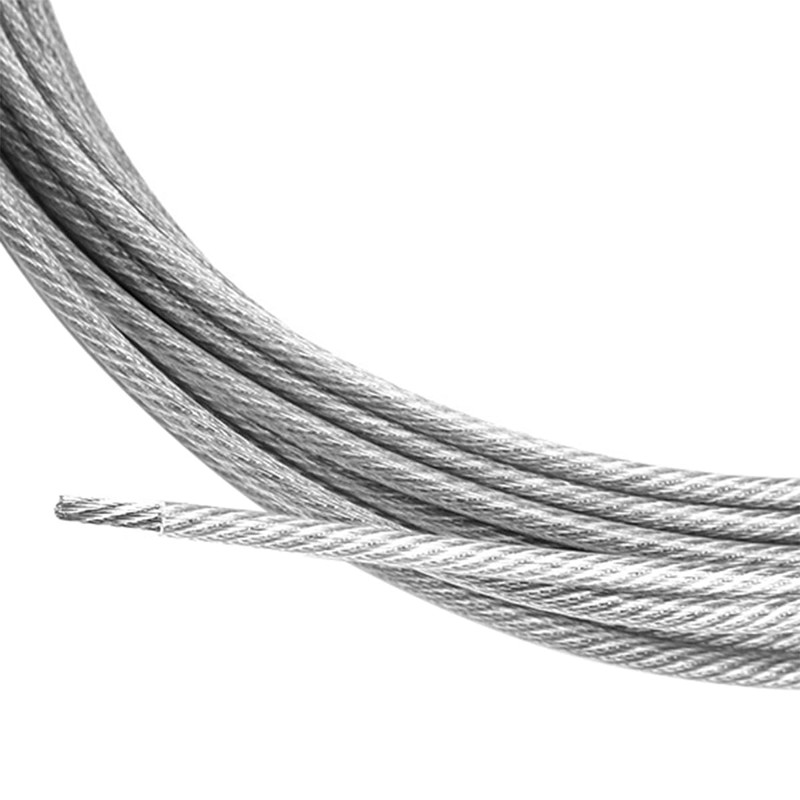 100m ZONADAH 304 1mm Vinyl Coated Stainless Steel Wire, Picture