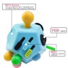 12 Side Fidget Cube,Fidget Toys Cube Relief Stress and Anxiety