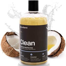 Ice Barrel Organic Cleaning Soap All Natural Liquid Soap - Cruelty-Free, Chemical-Free, Organic Dish Soap (16 oz Bottle)