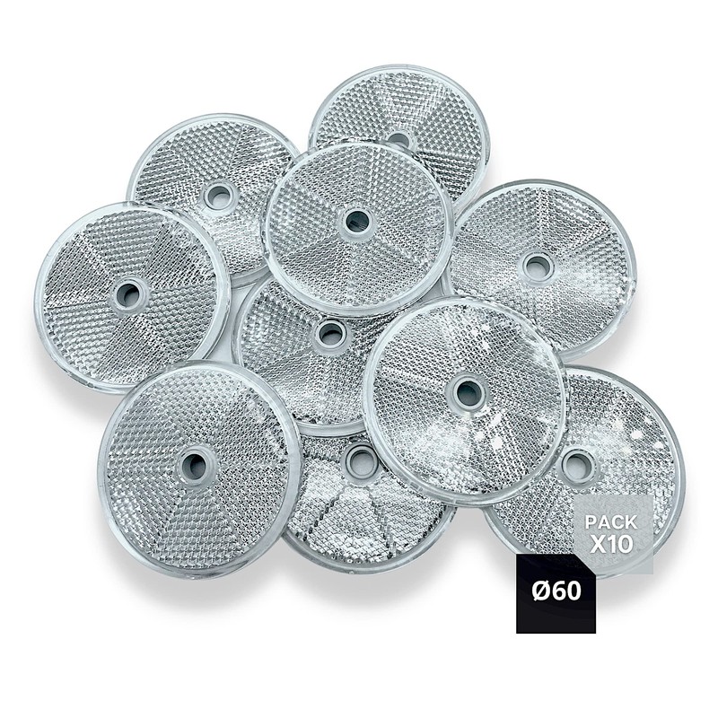 DOJA Barcelona Pendant Reflector Round Rear Reflector Universal Cat Eyes