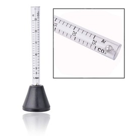 feedal Argon Co2 Welding Gas Flow Meter Peashooter Scale Tester Measure Flowmeter for TIG, MIG, Plasma Torches Welding