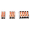 60Pcs Lever Nuts Quick Connect Wire Connector Conductor PCT‑212 ‑