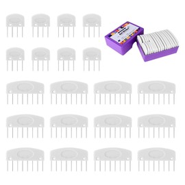 20 Pcs Knit Blocking Pins Set, Stainless Steel Knit Blockers Set Knit Blocking Pins Combs for Blocking Knitting, Crochet, Lace, Needlework Projects