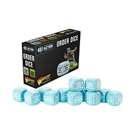 Blue Order Dice for Bolt Action by Warlord Games