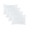Hajran Linen 4 Pack Oxford Pillow Cases | Soft Brushed